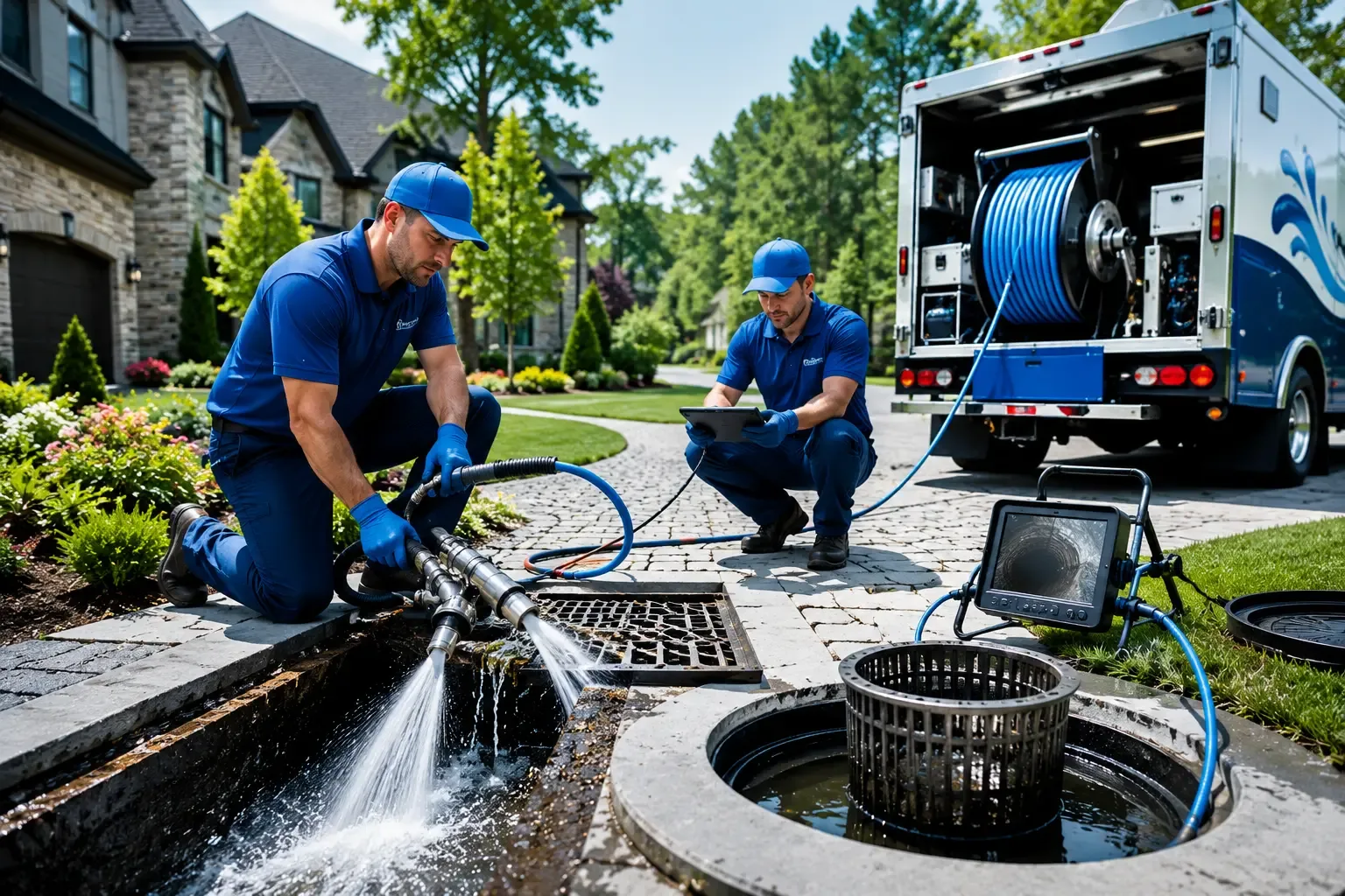 Local outdoor drain cleaning professionals in Troy, VT
